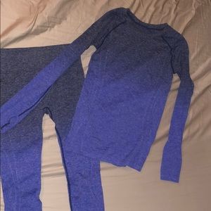 Matching Legging and Long Sleeve Set